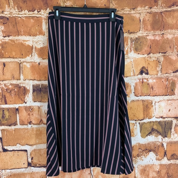 Tommy Hilfiger Striped Midi Skirt - Picture 5 of 8